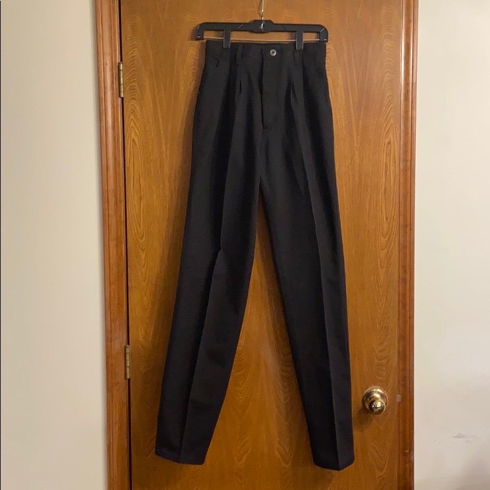 Vintage Black Wrangler Casual Pants